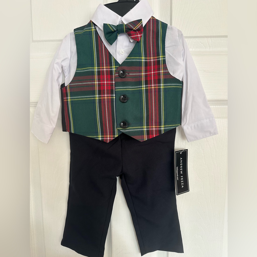 Andrew Fezza Christmas Baby Suit